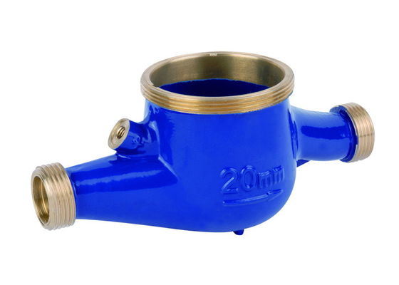Đồng thau nước Meter Phụ kiện, nhà ở nước Meter Body DN15mm - 50mm