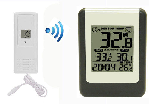 調査が付いている無線電信 8 チャネルの温度計
