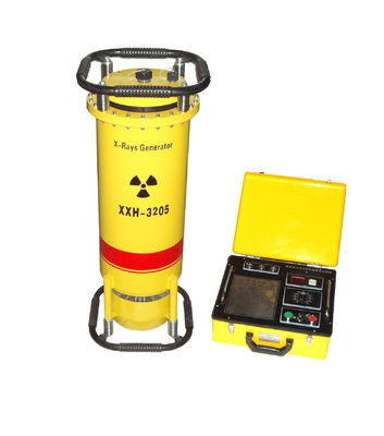 เครื่องตรวจจับข้อบกพร่อง X-ray แบบพกพารังสีแบบพาโนรามา XXH-3205 พร้อมหลอดเอ็กซ์เรย์แก้ว