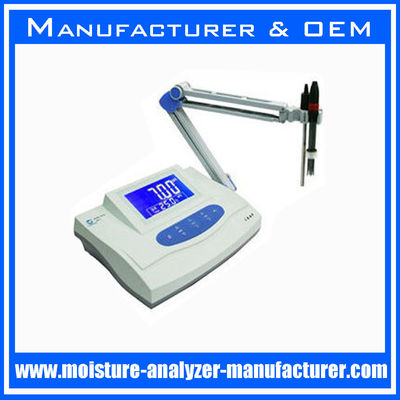 OEM nhà cung cấp nhà máy bảng loại benchtop màn hình LCD công cụ phân tích PH / ORP mét