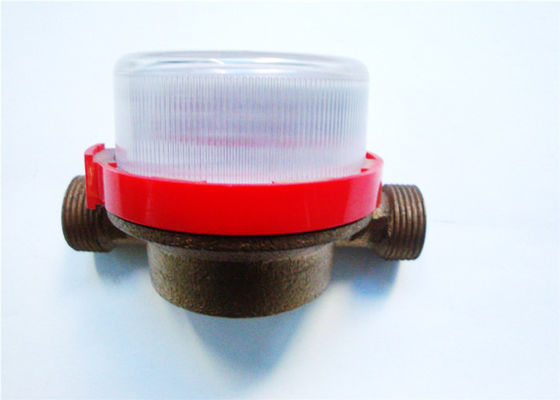 Singolo contatore per acqua rotatorio residenziale del getto, contatore per acqua caldo domestico LXSC-15D