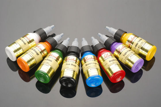 Kinh tế vô trùng thường trực Mực Trang điểm Tattoo / Da Pigment Ink Tattoo