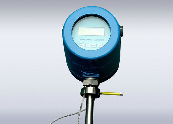 TMF তাপীয় ভর ফ্লো মিটার / গ্যাস Flowmeter ওয়েস্ট ওয়াটার ইন্ডাস্ট্রি TF100SAC DN100 সিই, আইএসও জন্য