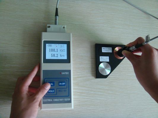 Digital portátil corriente Eddy conductividad medidor HEC101