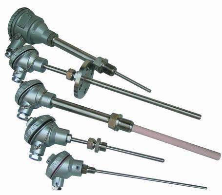 Termopares de resistência térmica fabricados, platina 330 Flanges WZP-320 330 321, R PT100