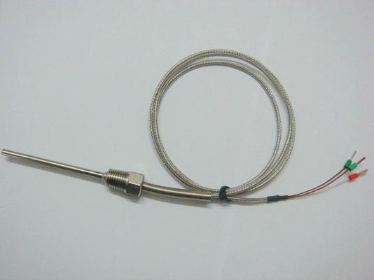 Solides solubles 316 - (WST 1.4401) thermomètre Pt100 engainé avec le câble compensateur