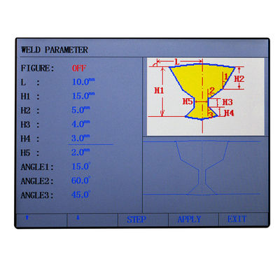 Portable 100 수로 LCD 디스플레이 초음파 하자 발견자 MFD650C