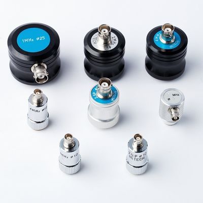 Düz açılı çift Crystal ultrason sondası Ültrasonik eksiklik bulmak için