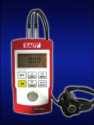Mikroprozessor-Ultraschallstärke-Messgerät für das Beschichten, 4 Stellen LCD-Anzeige SA40+