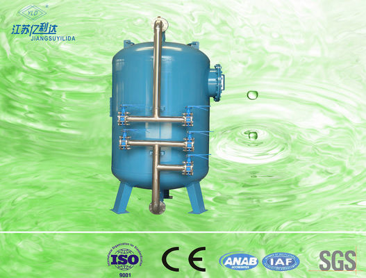 การบำบัดน้ำ 75 GPM วอลนัทเชลล์กรองถังน้ำมันนอกชายฝั่งภาคสนาม