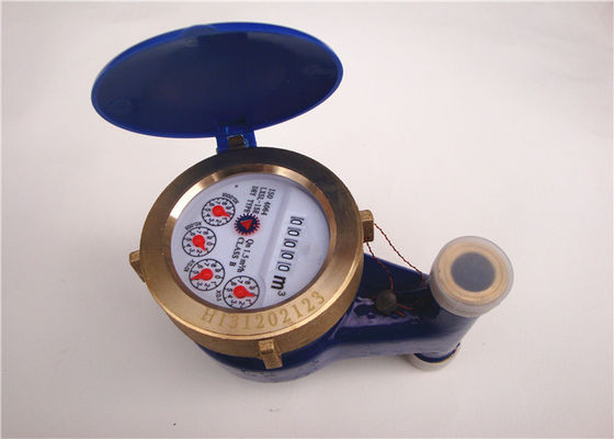 Mètre d'eau vertical domestique de jet multi DN automatique en laiton 50mm