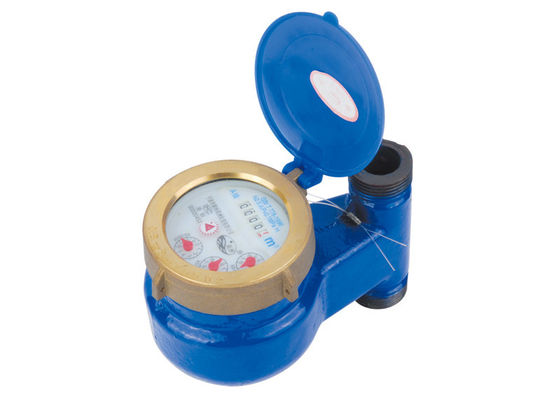 Vane Wheel Dry Dial Vertical Water Meter , Clear Reading and Easy Install