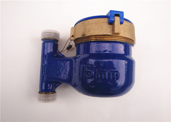 Vane Wheel Dry Dial Vertical Water Meter , Clear Reading and Easy Install