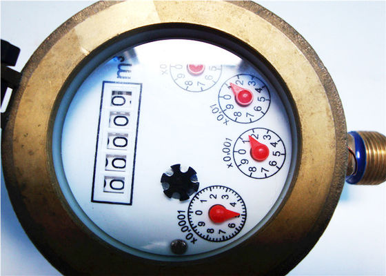 Mètre d'eau sec horizontal de cadran, mètre d'eau froid de Chambre de piston, LXH-15A