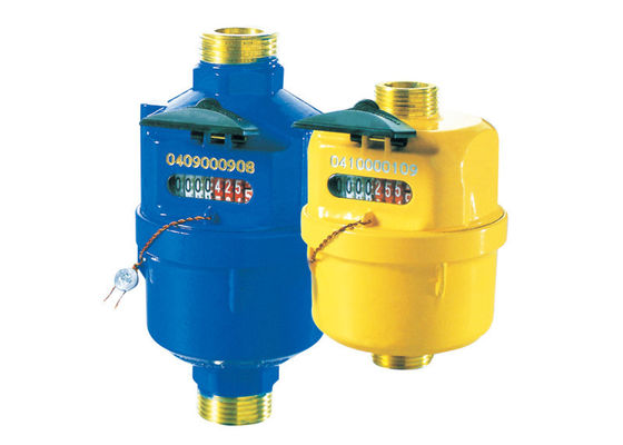 High Stability Residential Brass Small Water Flow Meter with Transmission Sensors 