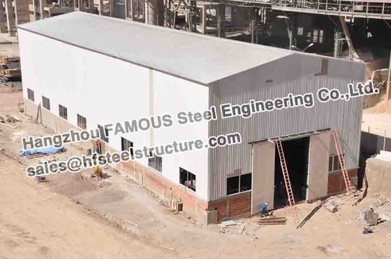 Endüstriyel Yapısal Çelik Fabrikasyon Bolivya Çimento Fabrikası