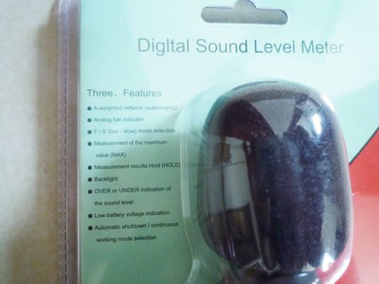 31.5Hz - 8.5KHz Portable Decibel Meter , Digital Noise Meter with Response