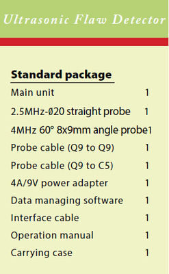 0.5MHz - 20MHz เครื่องตรวจจับข้อบกพร่องแบบอัลตราซาวด์ดิจิตอลพอร์ต RS232 / USB พร้อมเครื่องพีซี
