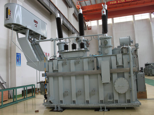 O óleo 110kv de pequenas perdas imergiu o transformador de poder para construir com Dois-Enrolamento