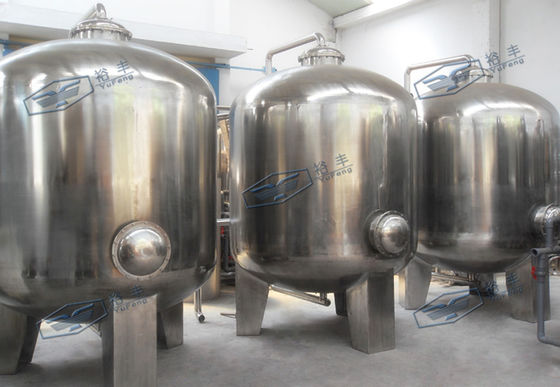 Xử lý nước Fiberglass Ro màng Hệ thống tia cực tím Thiết bị lọc nước
