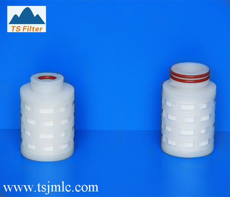 70mm / 0,20 mikron lipit Kecil Filter Cartridge cocok untuk batch kecil dan cair / filtrasi gas kritis
