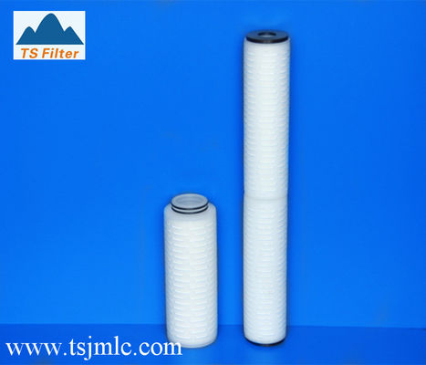30inch / 5.0 ไมครอนกรงเดี่ยวไส้กรองของเหลวที่มีพื้นที่การกรองที่มีขนาดใหญ่ / PP หรือ Glassfiber เมมเบรน