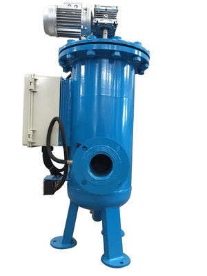 Filtri da acqua industriali automatici del acciaio al carbonio, filtro da acqua autopulente del sedimento della spazzola delle acque luride