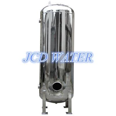 Stainless Steel Multimedia Industrial Water Filter Housing For Pre-Treatment