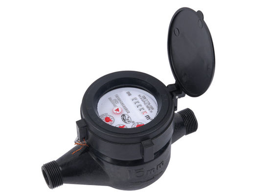 Contador del agua rotatorio de la paleta del dial mojado multi del jet potable para LXS-15P residencial