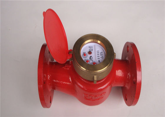 Kuningan Multi Jet Domestik Meter Air Panas Dengan End Flange / BSP LXSR-50E