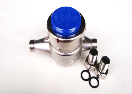 Jet multi de dial seco residente LXSG-15E del contador del agua del acero inoxidable