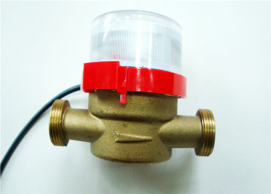 遠隔読書乾燥したダイヤルの水道メーターの熱い単一のジェット機 DN15mm - DN20mm