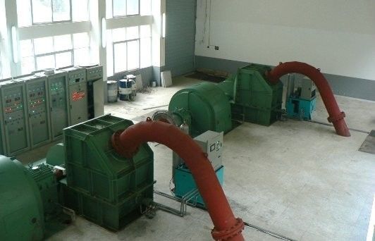 Νερού υδρο στρόβιλοι 500KW Pelton ηλεκτρικής ενέργειας γεννητριών τροφοδοτημένοι ενέργεια σε 200MW
