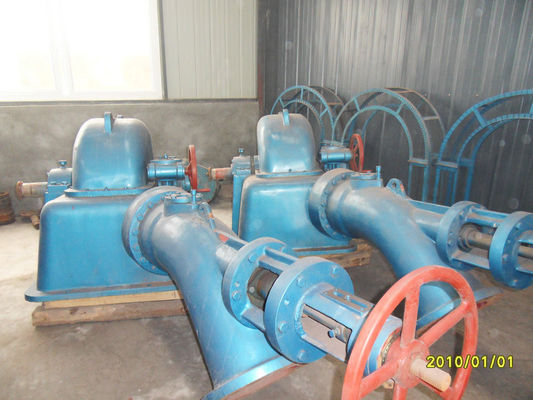 250KW - hidro turbina de 1MW Turgo com corredor de aço inoxidável cabeça da água de 70M - de 180M