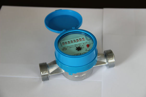 OEM ที่กำหนดเองแม่เหล็กดิจิตอลเดี่ยว Meter Water Jet ทองเหลืองเทศบาลมิเตอร์น้ำ
