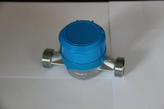 OEM ที่กำหนดเองแม่เหล็กดิจิตอลเดี่ยว Meter Water Jet ทองเหลืองเทศบาลมิเตอร์น้ำ