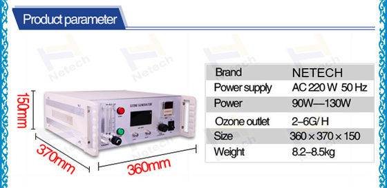 Thiết bị lọc không khí trong phòng thí nghiệm Máy phát Ozone Với Máy Oxy / Máy Ozone y tế