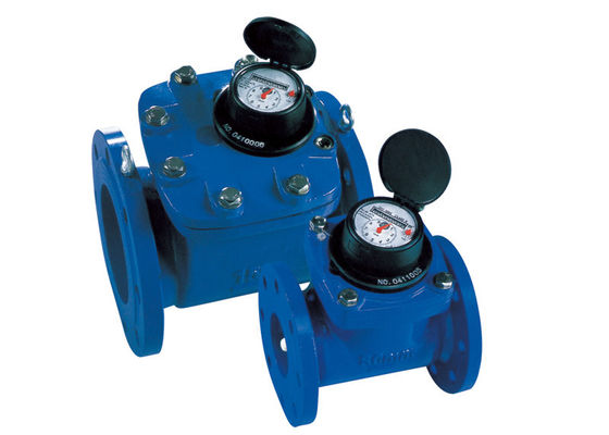 Đồng hồ đo nước lạnh Woltman Loại từ quay số khô với kết nối mặt bích LXLC-250B