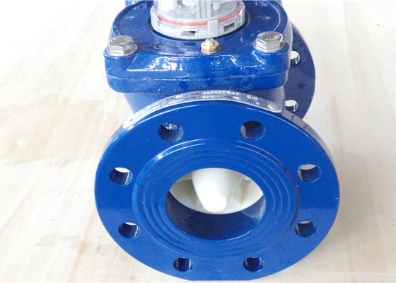 Contatore per acqua di Woltman della ruota della pala, contatore per acqua commerciale LXLC-80B di Woltmann