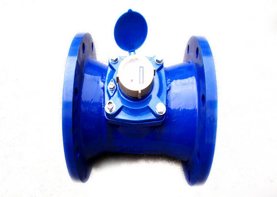 8 &#39;&#39; Cast Iron Detachable Dry Dial Water Meter Horisontal Woltmann, LXLC-150B