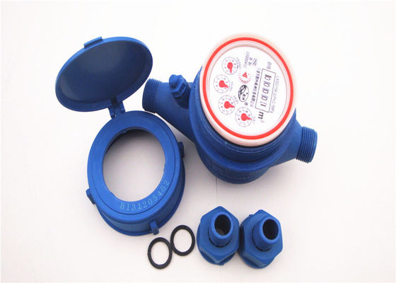 DN15mm Brass Meters nước dân cư, Vane Wheel Rotary đồng hồ nước LXSG-15E