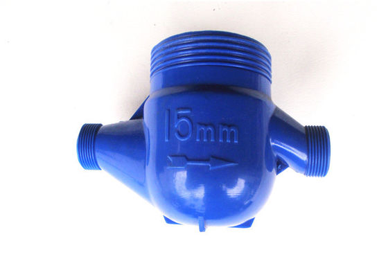 Anti-ímã plástico do medidor de água do ABS seco de Multijet do seletor para a água fria LXSG-15EP