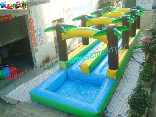 Hunian Meniup Slip dan Slide, Slide Air Inflatable Kecil untuk Orang Dewasa