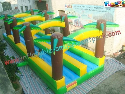 Hunian Meniup Slip dan Slide, Slide Air Inflatable Kecil untuk Orang Dewasa