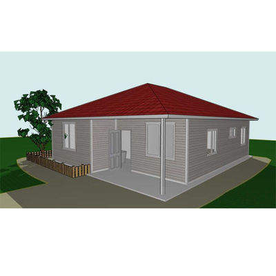 Μεταφερόμενο κατοικημένο Prefab μορφωματικό σπίτι 3 κρεβατοκάμαρων με την επιτροπή σάντουιτς