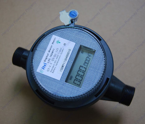 البلاستيك الالكترونية الرئيسية / سكني عداد المياه AMR، IP68، RF 470 ~ 510MHz، الفئة C