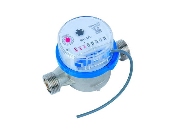 برنج سرد از راه دور خواندن کنتور آب ضد مغناطیسی، DN15mm - DN20mm