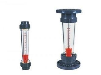 Medidor de fluxo plástico Inline para a medida do gás em equipamentos do tratamento da água