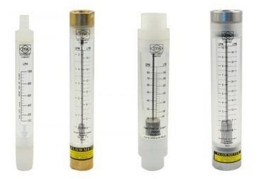 Medidor de fluxo plástico Inline para a medida do gás em equipamentos do tratamento da água