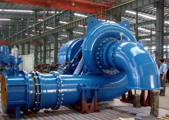 পরিবেশ পরিচিত ফ্রান্সিস Hydro টার্বাইন জেনারেটর 0.35-4.0 m রানার ব্যাস
